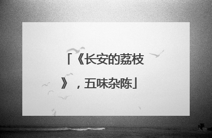 《长安的荔枝》，五味杂陈