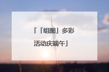 「组图」多彩活动庆端午