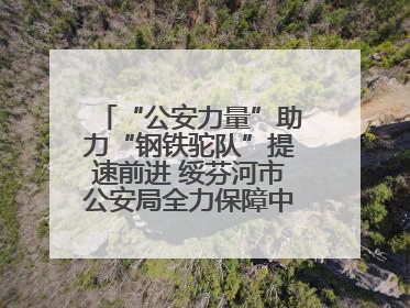 “公安力量”助力“钢铁驼队”提速前进 绥芬河市公安局全力保障中欧班列“东通道”绥芬河隧道贯通