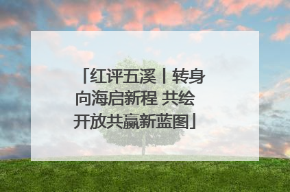 红评五溪丨转身向海启新程 共绘开放共赢新蓝图