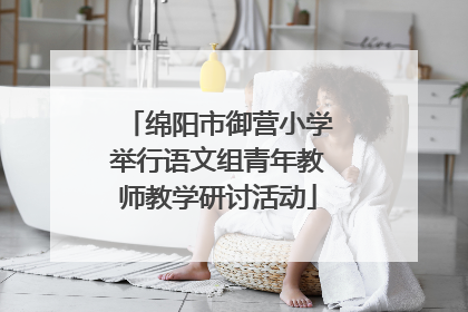 绵阳市御营小学举行语文组青年教师教学研讨活动