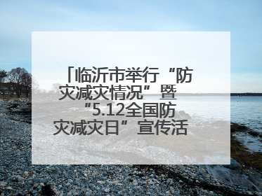 临沂市举行“防灾减灾情况”暨 “5.12全国防灾减灾日”宣传活动新闻发布会