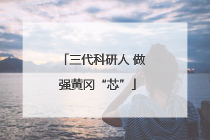 三代科研人 做强黄冈“芯”
