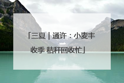 三夏｜通许：小麦丰收季 秸秆回收忙