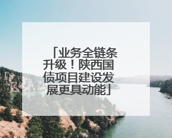 业务全链条升级！陕西国债项目建设发展更具动能