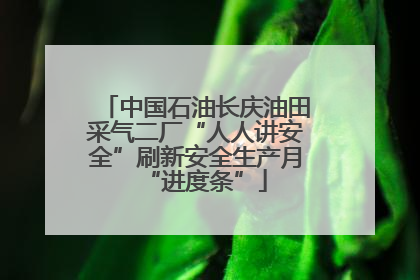中国石油长庆油田采气二厂“人人讲安全”刷新安全生产月“进度条”