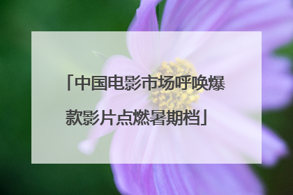 中国电影市场呼唤爆款影片点燃暑期档