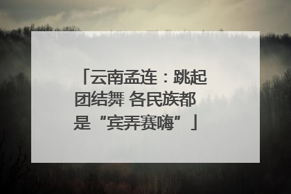 云南孟连：跳起团结舞 各民族都是“宾弄赛嗨”