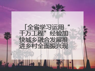 全省学习运用“千万工程”经验加快城乡融合发展推进乡村全面振兴现场会在上杭举行