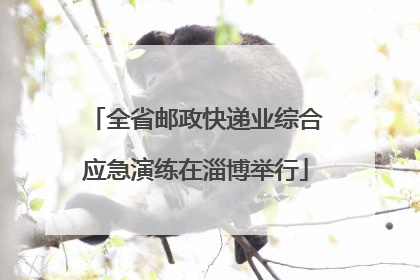 全省邮政快递业综合应急演练在淄博举行