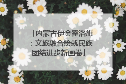 内蒙古伊金霍洛旗：文旅融合绘就民族团结进步新画卷