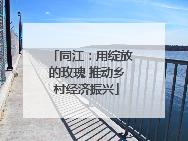 同江：用绽放的玫瑰 推动乡村经济振兴