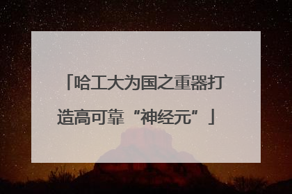哈工大为国之重器打造高可靠“神经元”