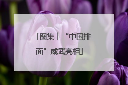 图集︱“中国排面”威武亮相