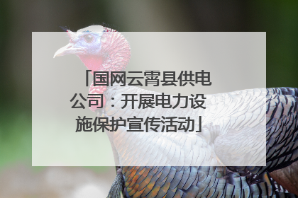 国网云霄县供电公司：开展电力设施保护宣传活动