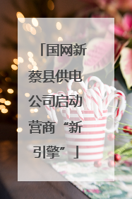 国网新蔡县供电公司启动营商“新引擎”