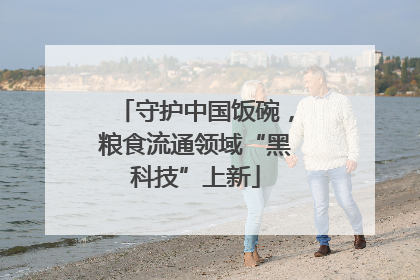守护中国饭碗，粮食流通领域“黑科技”上新