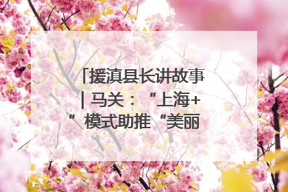 援滇县长讲故事｜马关：“上海+”模式助推“美丽产业”幸福绽放
