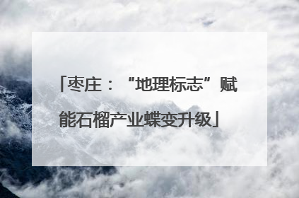 枣庄：“地理标志”赋能石榴产业蝶变升级