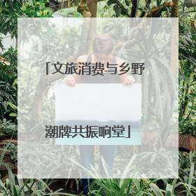 文旅消费与乡野潮牌共振响堂