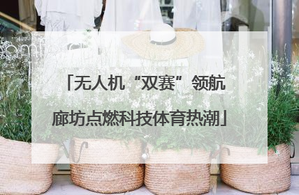 无人机“双赛”领航 廊坊点燃科技体育热潮