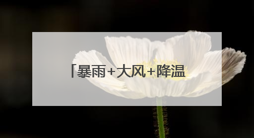 暴雨+大风+降温！湖北这轮降雨何时停？最新预报来了