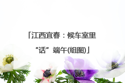江西宜春：候车室里“话”端午(组图)