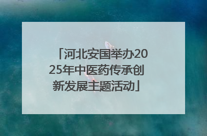 河北安国举办2025年中医药传承创新发展主题活动