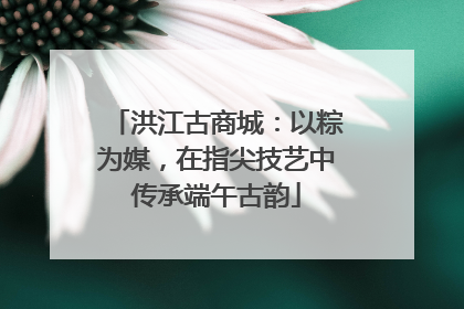 洪江古商城：以粽为媒，在指尖技艺中传承端午古韵