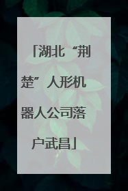 湖北“荆楚”人形机器人公司落户武昌