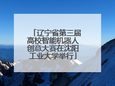 辽宁省第三届高校智能机器人创意大赛在沈阳工业大学举行
