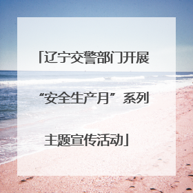 辽宁交警部门开展“安全生产月”系列主题宣传活动