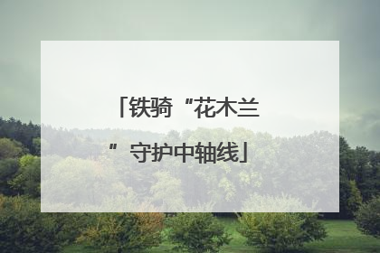 铁骑“花木兰”守护中轴线