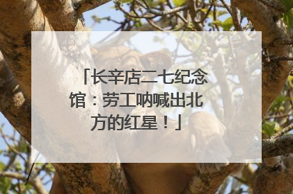 长辛店二七纪念馆：劳工呐喊出北方的红星！