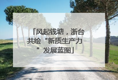 风起钱塘，浙台共绘“新质生产力”发展蓝图
