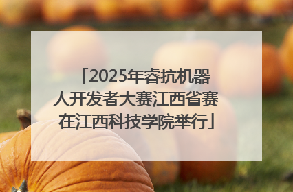 2025年睿抗机器人开发者大赛江西省赛在江西科技学院举行