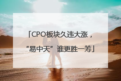 CPO板块久违大涨，“易中天”谁更胜一筹